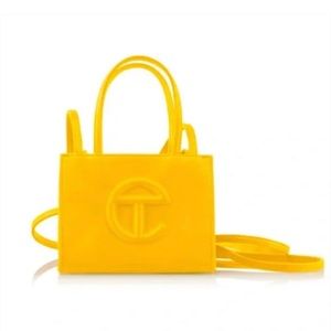 Telfar yellow small shopping bag - barely used, great condition